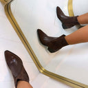 SENNA SNAKE BOOT DES8062 - BROWN/SUE