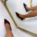 MOCASSIN À FRANGES DES8508 - NOIR