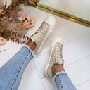 GUESS BEAUTY SNEAKER FLTC3YFAL12 - GOLD