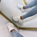 SPARKLE SNEAKER BK-2506 - WHITE