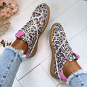 DWRS POONA STUDS LEOPARD SNEAKER B11928-02