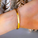 DIAMOND FLOWER BRACELET MM-0262 - GOLD