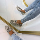 LIVA INSTAPPER DES8015 - BEIGE/SNAKE