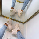 STEVE MADDEN POSSESSION-**HE** SNEAKER 7001/5517 - PEARL
