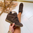 LA STRADA BOOT 4501181-0220  - DK BROWN COW SUEDE