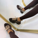 STEVE MADDEN SNEAKER MAC-E 0019 - KHAKI/GROUND COFFEE