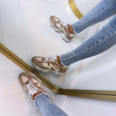SNEAKER SPEEDER 2447 DE STEVE MADDEN - TAUPE MULTI