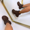 GLAM SNEAKER 8-512 - BROWN