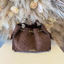 STEVE MADDEN BMICKI BAG 2706 - CHOCOLATE/GOLD