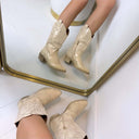 LEATHER LOOK LAARS DES957-1 - L.GOLD