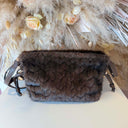LIU JO RICCY CROSS OVER BAG AF6099/E1168 - DEEP BROWN