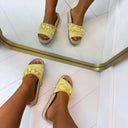 FROEZEL SLIPPER GQ8-080 - YELLOW