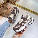 CHUNKY SNEAKER A88-229 - BRAUN