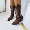 BESTSELLER COWBOYSTIEFEL DES953 - BROWN/S