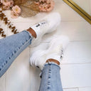 STEVE MADDEN MATCH-E SNEAKER 0020 - WHIET/WHITE