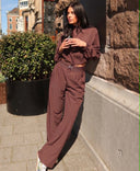 UNIQUE THE LABEL GIGI PANTS CACAO