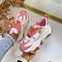 STEVE MADDEN POSSESSION-**G** SNEAKER - LT PNK/WHT