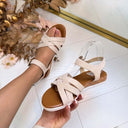 *ACTIE* ROMA SANDAAL LS398 - BEIGE