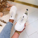 STEVE MADDEN MATCH-E SNEAKER 0020 - WHIET/WHITE