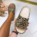 TIERHAUSSCHUH 5013-21 - LEOPARD/BEIGE