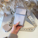 ÉTUI DE TÉLÉPHONE ZIP ÉTÉ J031 - GRIS