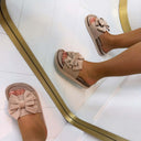 DUBBELE STRIK SLIPPER 3890