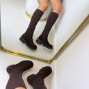 SOCK LAARS 027 - BROWN