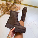 SPARKLE BOOT HB-317 - BROWN