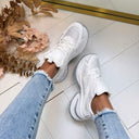 SPARKLE SNEAKER BK-2506 - WHITE