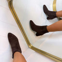 STIEN HAK BOOTY DES8551 - BROWN/SUE
