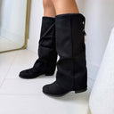 VEGAS SUEDINE STIEFEL DES8076 - KHAKI/SUE