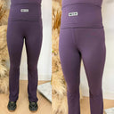 UNIQUE THE LABEL NENA PANTS DEEP BERRY