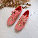 **LAATSTE MAAT 42** STEVE MADDEN BASSETT SNEAKER 5420 - CORAL/MULTI