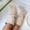 NEUER WILDLEDERSTIEFEL 2512 - BEIGE