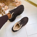 GUESS COZY SNEAKERS FLFMI3SUE12 - BROWN