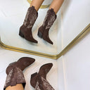 BESTSELLER COWBOY LAARS DES953 - BROWN/S