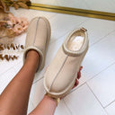 REAL LEATHER PANTOFFEL 2522 - BEIGE