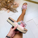 FLOWER SLIPPER AM307 - PINK