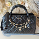 GUESS LIBBY 2 COMP SATCHEL BAG GG991206