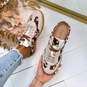DWRS NOME COR HAIR ON INSTAP SNEAKER B11850-02 - SAND/OFFWHITE