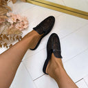 SPARK MESH SLIPPER G-512 - BLACK