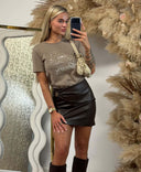 GUESS SOPHIA BEAR TEE V7RI09K8437 - A14W TAUPE