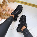 NIKKI SNEAKER F-1007 - BLACK