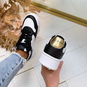 GUESS ALLOVER LOGO SNEAKER FLJMI6FAL12 - BLKBR