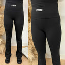 UNIQUE THE LABEL NENA PANTS BLACK/WHITE
