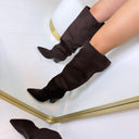 BOTTES SUEDINE VEGAS DES8076 - KAKI/DAIM