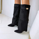 VONNY SUEDINE LOOK BOTTES CC261-3 - NOIR