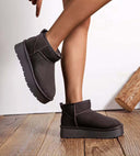 LORNA LEATHER UGIE BOOT JB-1924 -  BROWN