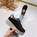 *SALE* ROSA EMBLEEM SNEAKER 9213 - NOIR