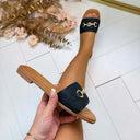 ZOE SLIPPER WS109 - BLACK